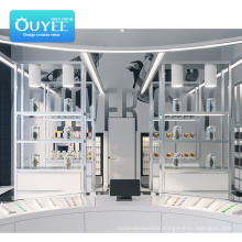 Luxury display cabinet shop fitout vape stores smoke shop glass cbd display case design weed